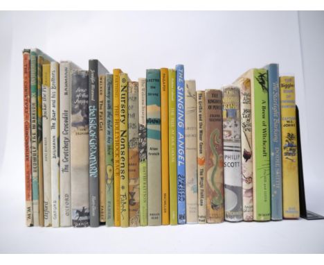 Twenty six assorted children's illustrated books mainly c.1950's-1960's, including W.E. Johns: 'The Biggles Book of Treasure 