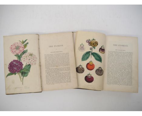 (Botany.) Thomas Hogg: 'The Florist. Volume First. January to December; The Florist and Garden Miscellany. 1849', London, Cha