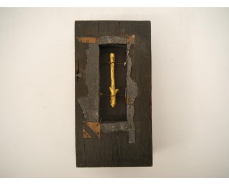 (Designer Binding.) A handmade "Art Binding" by designer bookbinder Mark Cockram, 'Reliquary No1', based on a 3rd Century Gre