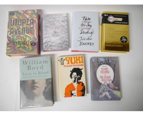 Seven assorted modern 1st editions, all signed by author, including Ronald Kirkbride, 'Yuki', 1967, 1st edition, signed &amp;