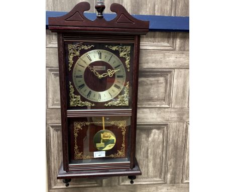 REPRODUCTION WALL CLOCK, 64cm long