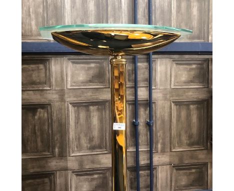 MODERN BRASS FLOOR LAMP