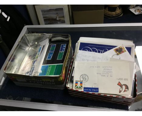 LOT OF SPECIAL ISSUE STAMPS, along with loose stamps and first day covers