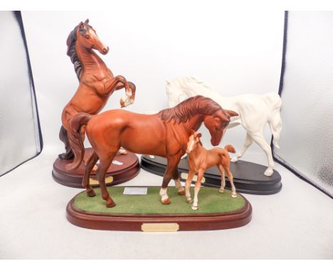 Three Beswick Horse Figures to include Spirit of Affection, First Born and Spirit of the Wild (3)
