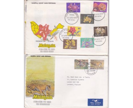 Malaysia 1971-85:- Fine First Day Cover collection in an album