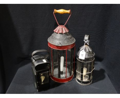     A Veritas Signal Lamp &amp; Two Others                                              