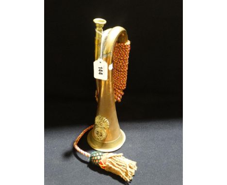     A Copper &amp; Brass Regimental Bugle                                               