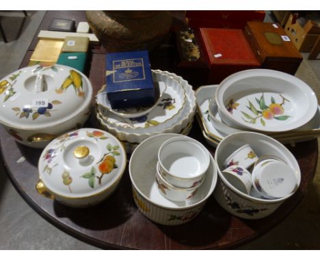     A Good Quantity Of Royal Worcester Oven To Table Ware                           