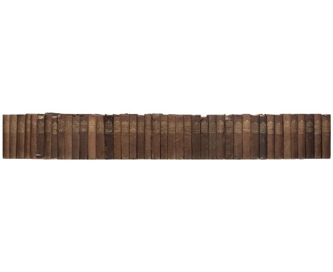Jardine (William). The Naturalist's Library, 42 volumes, 1st edition, Edinburgh: W.H. Lizars, 1833-43, engraved portrait fron