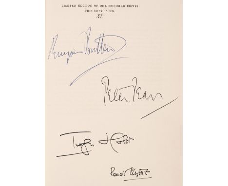Blythe (Ronald). Aldeburgh Anthology, limited edition, Aldeburgh &amp; London: Snape Maltings Foundation Ltd in association w