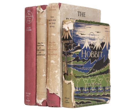 Tolkien (J. R. R.). The Lord of the Rings, 1st edition, 4th/2nd/1st impression, London: George Allen and Unwin, 1955, folding