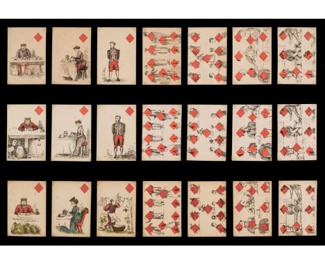 * Transformation playing cards. Nursery Rhymes, England, Manchester: Maclure, Macdonald &amp; Macgregor, circa 1865, the comp