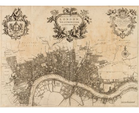 Stow (John). A Survey of the Cities of London and Westminster ..., Corrected, Improved, and very much Enlarged ...by John Str