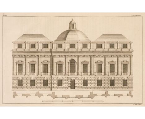 Ware (Issac). Complete Body of Architecture. Adorned with plans and elevations, from original designs, London: T. Osborne &am