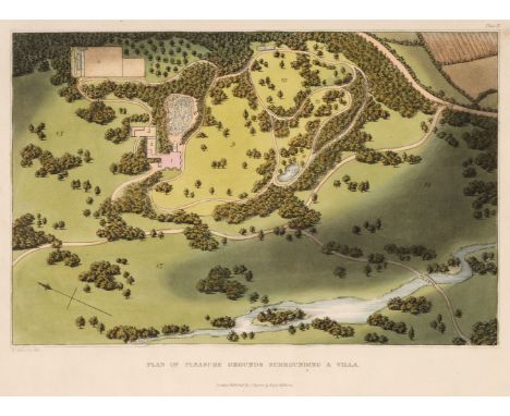 Morris (Richard). Essays on Landscape Gardening, and on uniting picturesque effect with rural scenery: Containing directions 