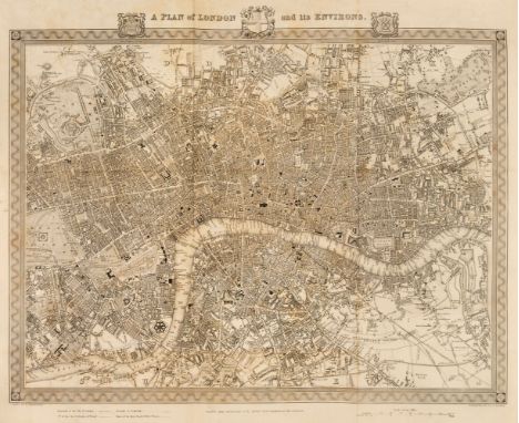 Lewis (Samuel). Atlas to the Topographical Dictionaries of England and Wales, comprising a General Map of England, a Plan of 
