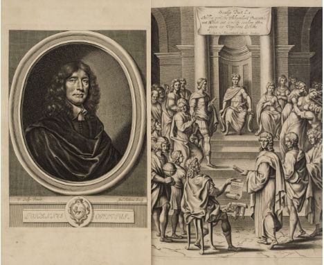 Virgil. The Works of Publius Virgilius Maro, translated, adorn'd with sculpture, and illustrated with annotations, by John Og