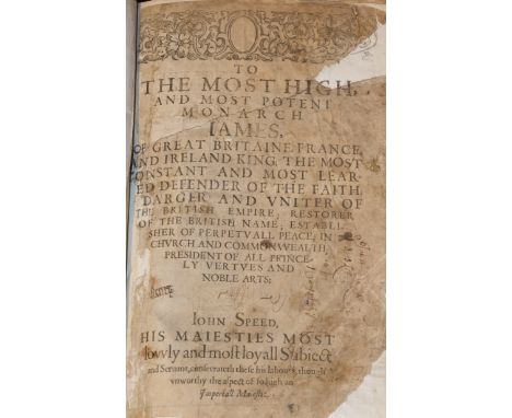 [Speed, John]. [The Historie of Great Britaine under the Conquests of the Romans, Saxons, Danes and Normans. Their Originals,