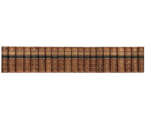 Buffon (Georges Louis Leclerc, Comte de). Histoire Naturelle, General et Particulaire, 43 volumes bound in 21, Paris: Sanson 