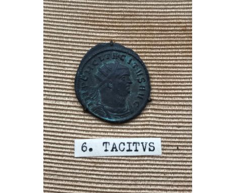 ANTONINIANUS OF TACITUS 275 - 276. Radiate bust r. within legend IMP C M CL TACITUS AUG. Reverse standing figure of Spes adva