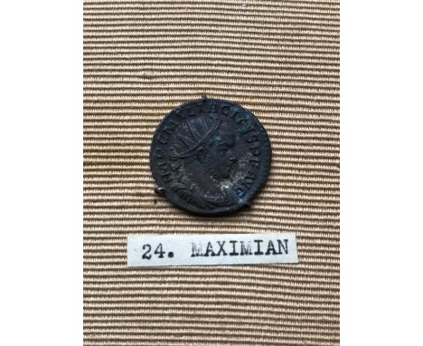 ANTONINIANUS OF TACITUS 275-276. Radiate bust r. within legend IMP C M CL TACITUS P F AUG. Reverse standing figure of Provide