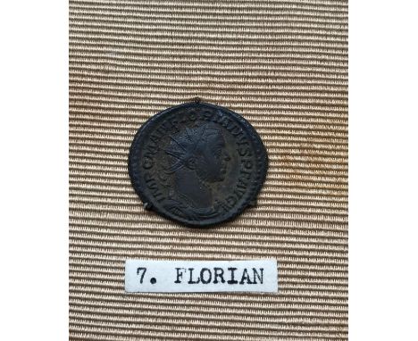 ANTONINIANUS OF FLORIAN JUNE - AUG/SEPTEMBER 276. Radiate bust r. within legend IMP C M AN FLORIANUS PF AUG. Reverse standing