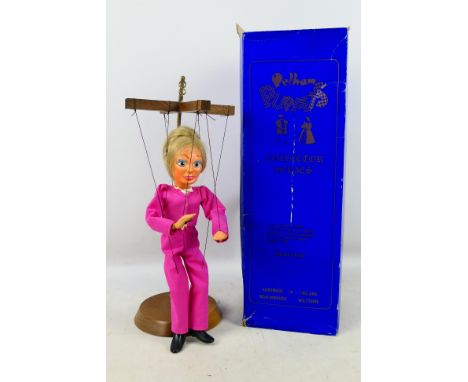 Pelham Puppets - A Limited Edition #0067 Lady Penelope Marionette Puppet from 'Thunderbirds' (approximately 32cm). Item appea