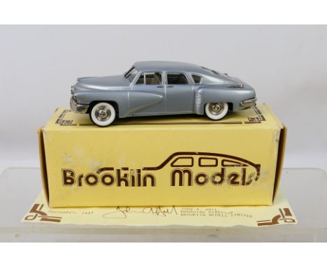 Brooklin - A limited edition 1:43 scale 1948 Tucker Torpedo # BRK 2X. The model was produced for the launch of the Tucker mov