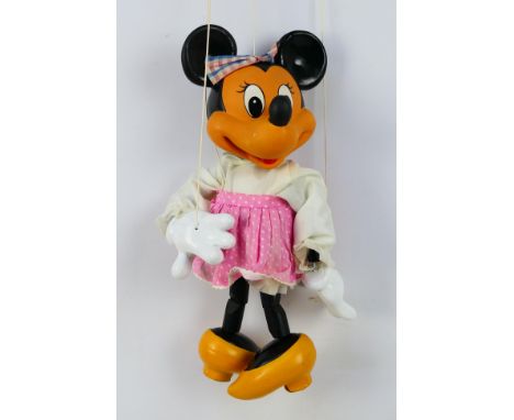 Pelham Puppets - An unboxed Disney Minnie Mouse Marionette (approximately 44cm tall). Item appears to be in very good conditi