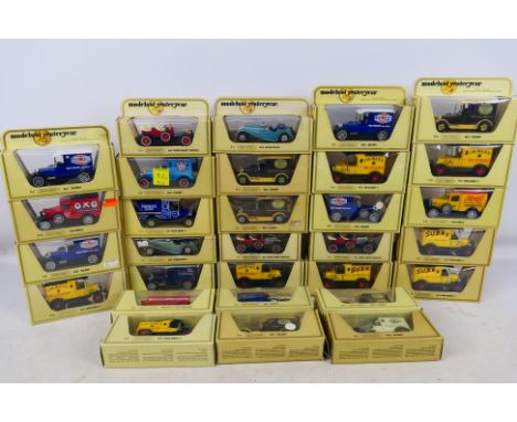 Matchbox - 30 boxed diecast Models of Yesteryear. Includes Y-2 1914 prince Henry Vauxhall, Y-5 1927 Talbot, Y-1 1936 Jaguar S