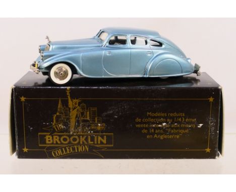 Brooklin - A 1:43 scale 1933 Pierce Arrow Silver Arrow # BRK.1 The model appears Mint in a Good box with some storage wear. (