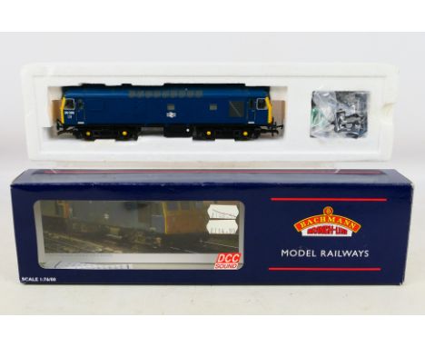 Bachmann - boxed 00 gauge Class 25/3 25095 BR blue livery (digital sound) 32-400DS. Box marked DCC Sound. Appears in very goo