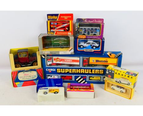 Schuco - Matchbox - Corgi - Dinky - Others -  An assortment of boxed diecasts to include #1227 Old Timer Ford Coupe T 1917 wi