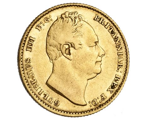 G  William IV, sovereign, 1832, bare head r., rev. crowned shield of arms (S.3829B), some light scratches, good fine