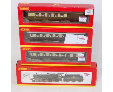 A Hornby R2258 factory weathered class 5MT engine and tender no. 4478 BR late crest with instructions (NM-BG) and sold with R