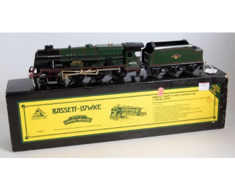 A Bassett-Lowke by Corgi BR lined green rebuilt Scot class engine and tender No. 46100 'Royal Scot' (G-BP)