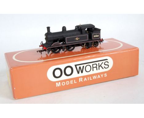 An 00 Works ex SECR Wainwright class H 0-4-4 tank engine BR lined black finish No. 31263 (NM-BNM)