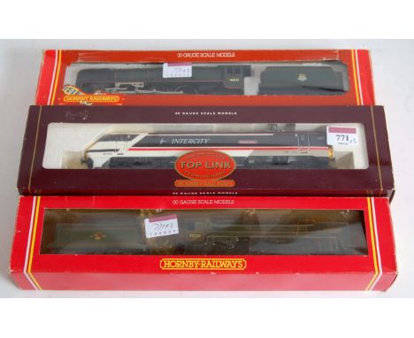 A Hornby Toplink R2069 BR class 91 Bo-Bo electric locomotive 'Robert Adley' Intercity livery (M-BM), R373 'Evening Star' engi