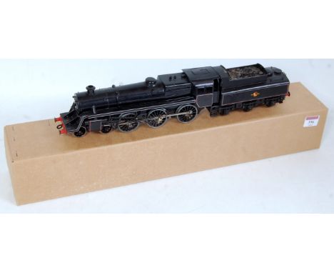 A scratch built 2-rail BR standard class 4 engine and tender some work required to enhance (F-G)
