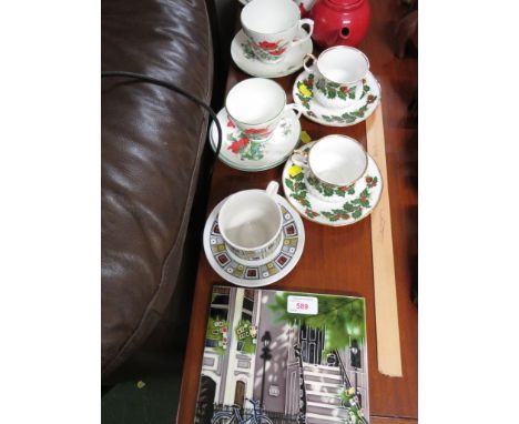 CHINA TEA WARE , CERAMIC JUG AND DECORATIVE TILE.