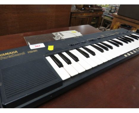 YAMAHA PORTASOUND KEYBOARD WITH MANUAL. NO MAINS UNIT.