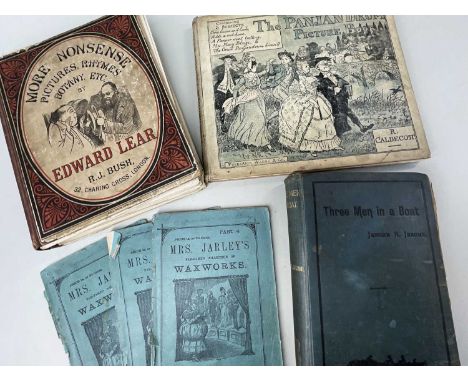 GROUP OF 19TH CENTURY CHILDREN'S BOOKS including 'More Nonsense, Pictures, Rhymes, Botany, Etc' by Edward Lear (Robert John B