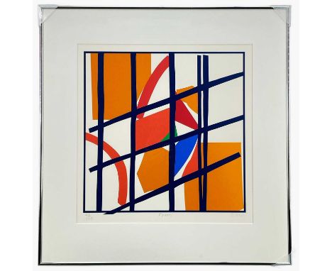 ‡ SANDRA BLOW RA (British. 1925-2006) limited edition (48/175) silkscreen - 'Facets, titled in pencil to margin, signed in pe