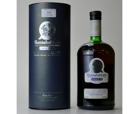 BUNNAHABHAIN DARACH UR ISLAY SINGLE MALT SCOTCH WHISKY 1 Litre/46.3%.