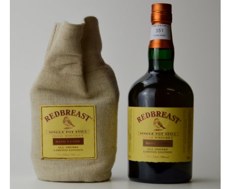 REDBREAST MANO A LÁMH SHERRY CASK EDITION 700ML / 46%.
A new release from Irish distillers, Redbreast. Usually Redbreast cont