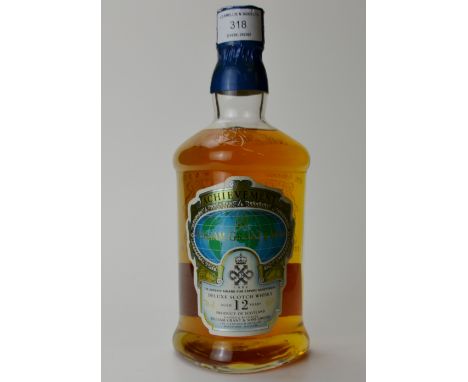 WILLAIM GRANT`S ACHIEVEMENT AGED 12 YEARS. 70cl/40%, In 1974, William Grant &amp; Sons won the Queen's Award to Industry for 