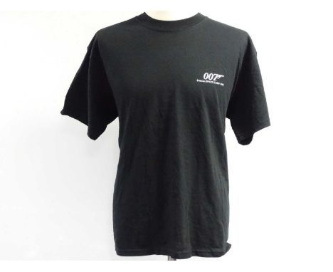 JAMES BOND: (1 in lot) Production Crew Issued Clothing: CASINO ROYALE - A black SFX 'L' t-shirt - PROVENANCE: These came from