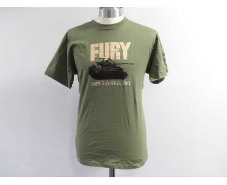 BAND OF BROTHERS / FURY - (3 in lot) Production Crew Issued Clothing comprising: BAND OF BROTHERS : A black 'XL' short sleeve