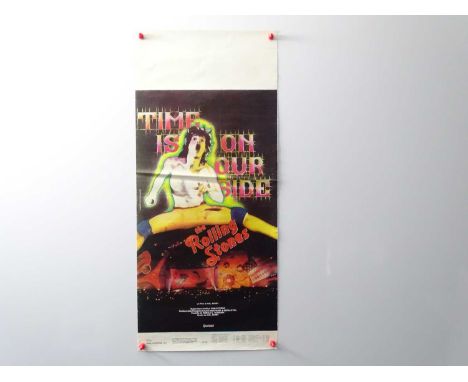 ROLLING STONES - Italian poster for TIME IS ON OUR SIDE - rolled (1 in lot)