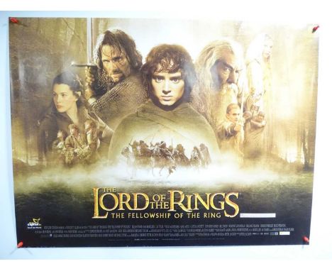 THE LORD OF THE RINGS: THE FELLOWSHIP OF THE RING and THE HOBBIT (2001 and 2014) -  a group of quads for both films (5 in lot